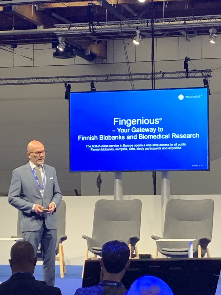 Dr. Visa Honkanen #HUS at Finnish Pavilion #HIMSS22Europe  more information about <a href="/Fingenious_FI/">Fingenious</a> visit <a href="/BusinessFinland/">Business Finland</a> booth.