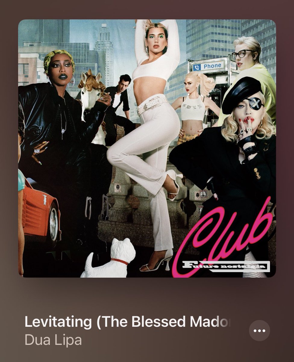 Why didn’t I know about the existence of the Club Future Nostalgia album???