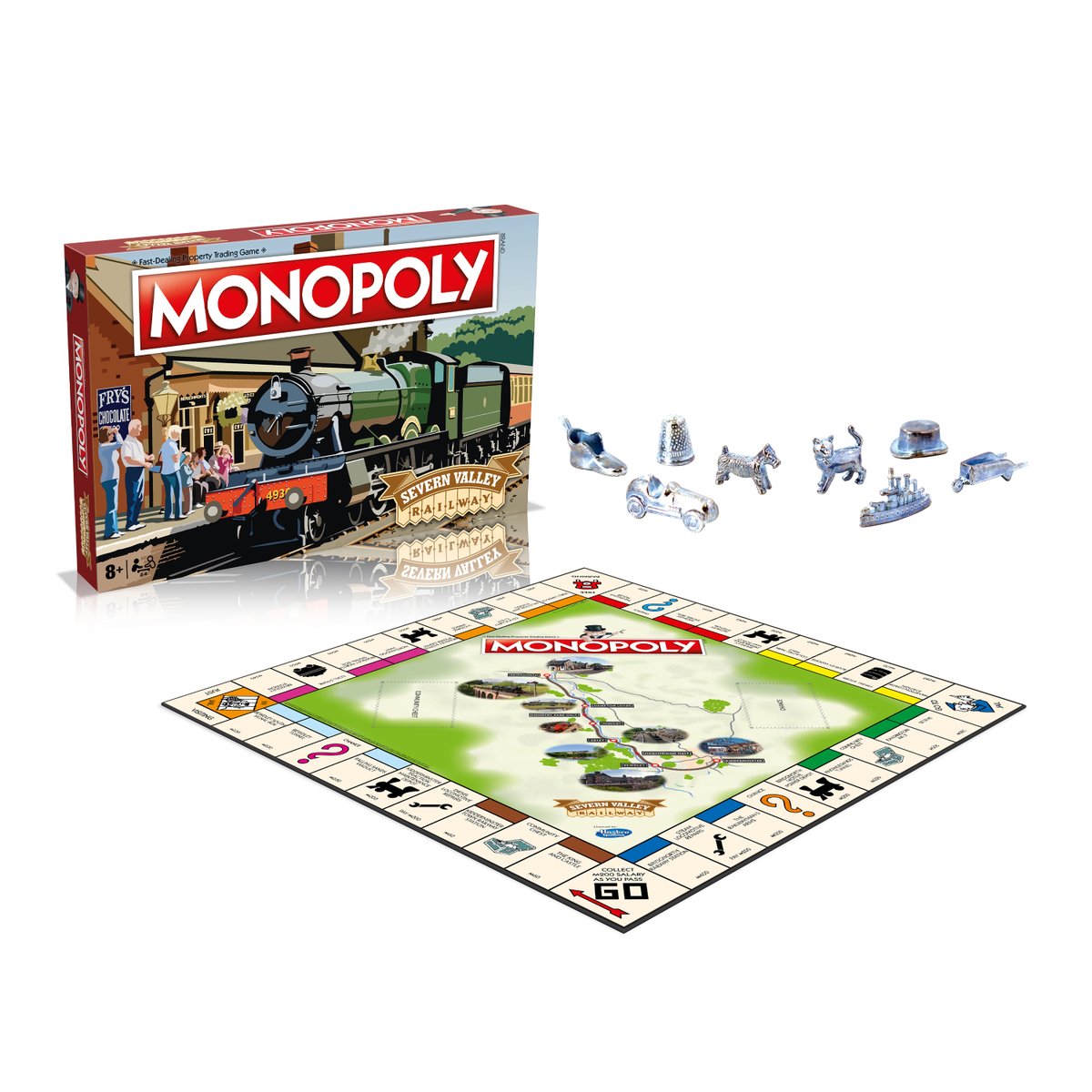 We're proud to announce our NEW and EXCLUSIVE Severn Valley Railway Monopoly!

Buy, sell, dream and steam your way to riches as you make your way around the SVR. Pre-order yours today! https://t.co/zEPH0vSPmP #SVRFamily #WednesdayWisdom #Monopoly https://t.co/KinGu9EwsT