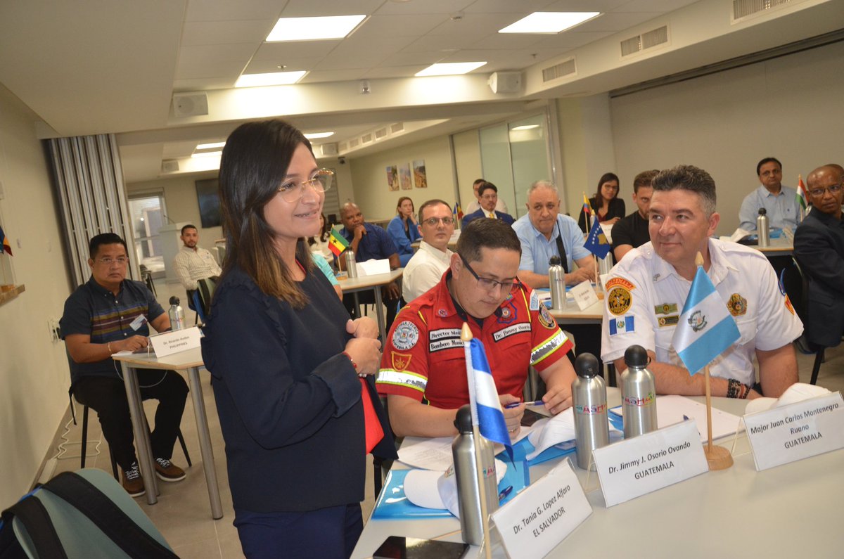 MASHAVisrael's tweet photo. A warm welcome to #Israel to health professionals from 12 countries taking part in @MASHAVisrael course on 'Management of Health Services in Times of Crisis'. This more than ever relevant international program is organized by @MCTC_Haifa in coop with Israel's Ministry of Health https://t.co/ICOMh2VbS1