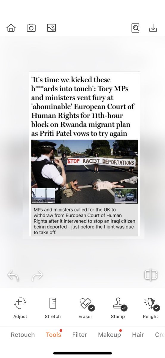 misspaulalondon's tweet photo. Couldn’t have put it better myself ! 

What are your thoughts? 

@MailOnline #immigration #BreakingNews #torymps #conversative #pritripatel #rwandaflights #ECHR #PMQs https://t.co/CtBtiMUPhg