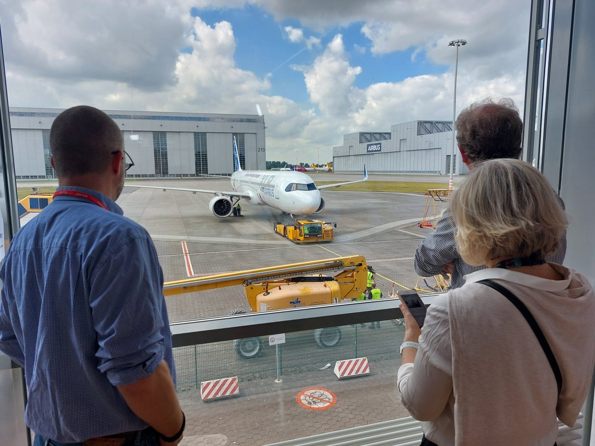 MROreporter's tweet photo. ... pushing back now. Have a good first flight #A321XLR! https://t.co/MUdnni7om5