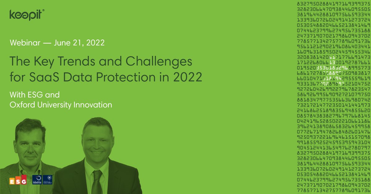 Want to be in the know when it comes to the data protection trends of 2022? Join this webinar and learn how you can mitigate the impact of cyberattacks with backup and recovery. buff.ly/3HsgLOw