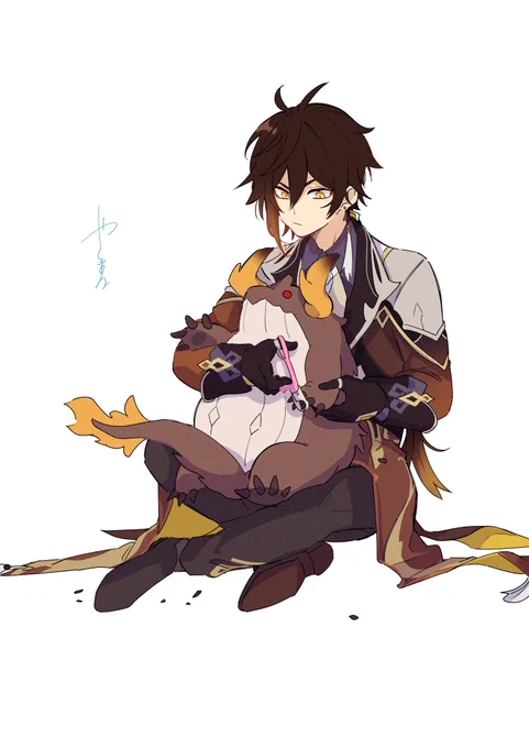 爪切り #zhongli 