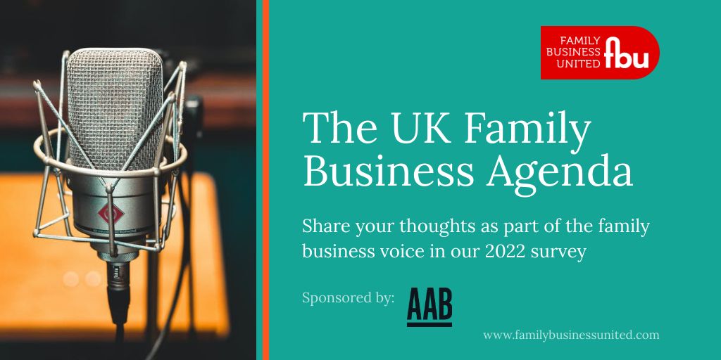 ScotlandFBU's tweet photo. Don't forget to share your thoughts in our 2022 Family Business Survey.  Your thoughts count and will help us to determine the UK Family Business Agenda.  We'd appreciate your time to share your thoughts...  https://t.co/Y42QNcVVPU https://t.co/9HlxKLWmNL