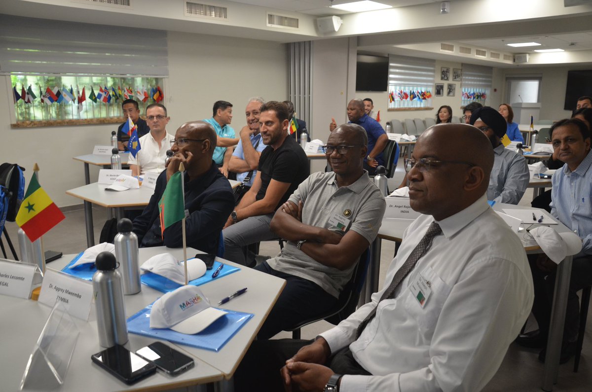 MASHAVisrael's tweet photo. A warm welcome to #Israel to health professionals from 12 countries taking part in @MASHAVisrael course on 'Management of Health Services in Times of Crisis'. This more than ever relevant international program is organized by @MCTC_Haifa in coop with Israel's Ministry of Health https://t.co/ICOMh2VbS1