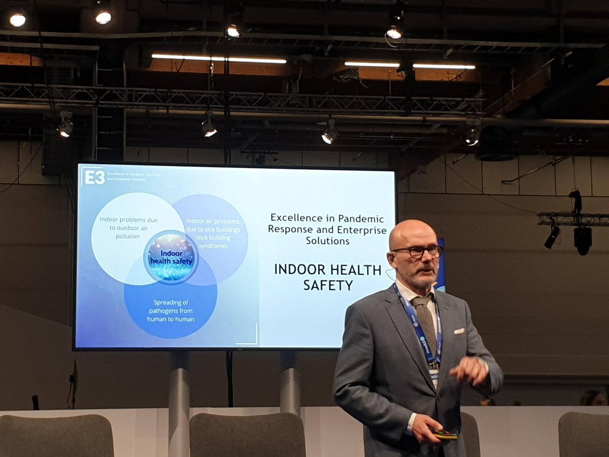 In his keynote Visa Honkanen, Chief Digital Officer from <a href="/HUS_fi/">HUS Helsingin yliopistollinen sairaala</a> highlighted E3 as an example of ecosystem project solving through extensive collaboration network of +20 companies. Tomorrow we'll hear more about E3 at this stage by  <a href="/EnniSanmark/">Enni Sanmark</a>  et al. #HIMSS22Europe