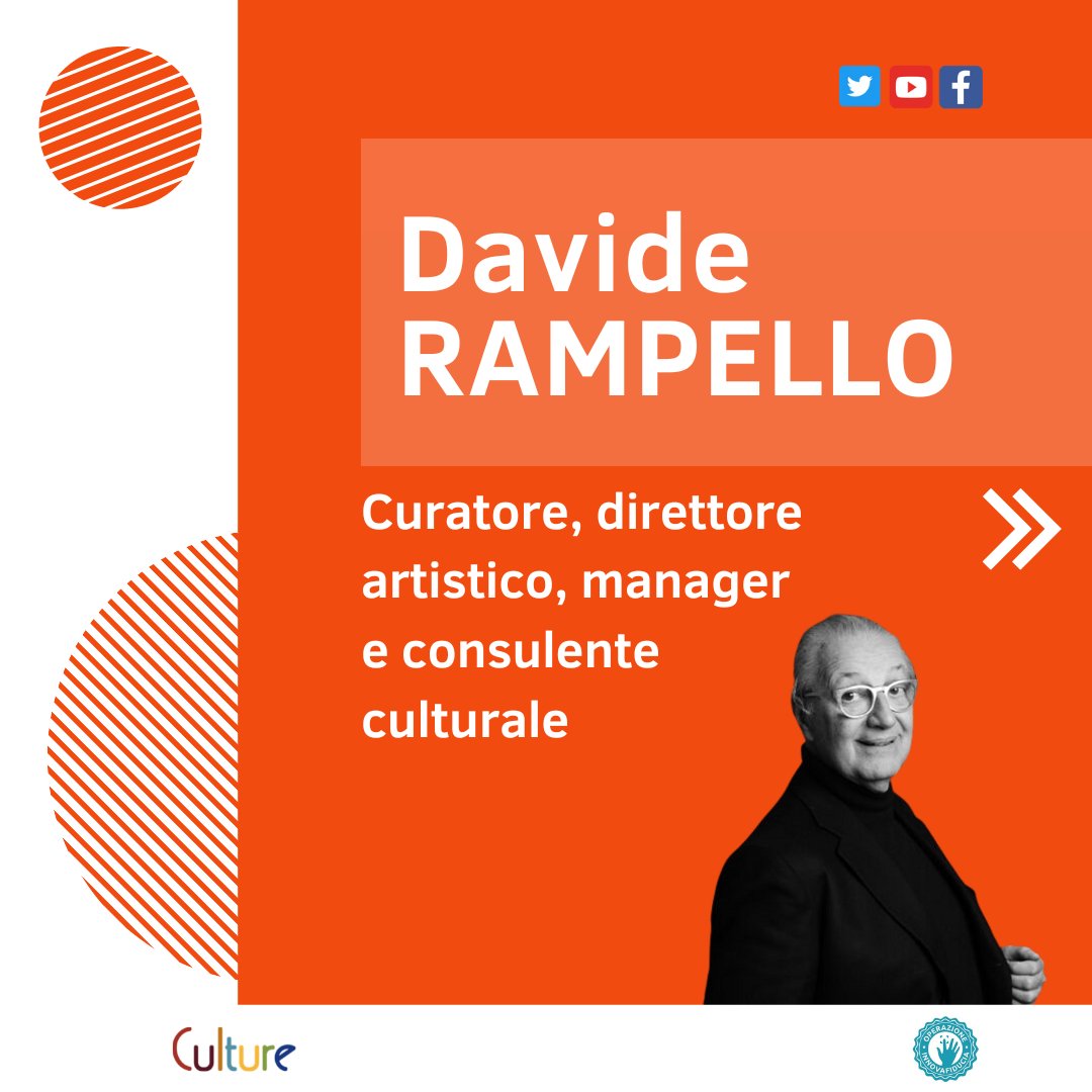 FeliciaPelagall's tweet photo. #20giugno (h17:00) il secondo ospite del #TrustTalk #Gentilezza sarà:

#DavideRampello Direttore Artistico
già Presidente della Triennale di Milano
docente IULM e PoliMi

La cultura della gentilezza trasforma la società
La #RivoluzionedellaGentilezza

LIVE https://t.co/wzZLdLrTnL https://t.co/iSs88fT8NY