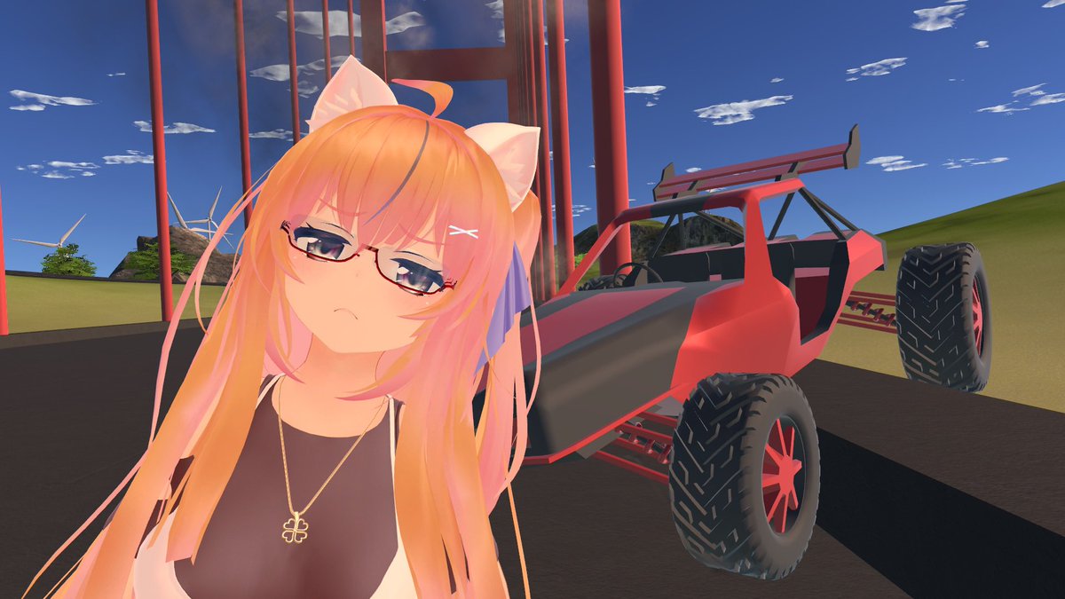 NananekoCocoa_1's tweet photo. Test Driversというワールド〜❗️
車の運転ができる場所😆
ですが…写真の通り、全部走行不能になりました😑
脱輪ばかり❗️
VRCの車は難しい…よ💦
戦闘機の方なら上手よ❗️……多分😑
ちなみにこの写真撮る前にも、数台爆破してます💥
何てこった😳
#EMISTIA
#VRChat
#ドライブ
#走行不能 https://t.co/DkjOghs5Ta