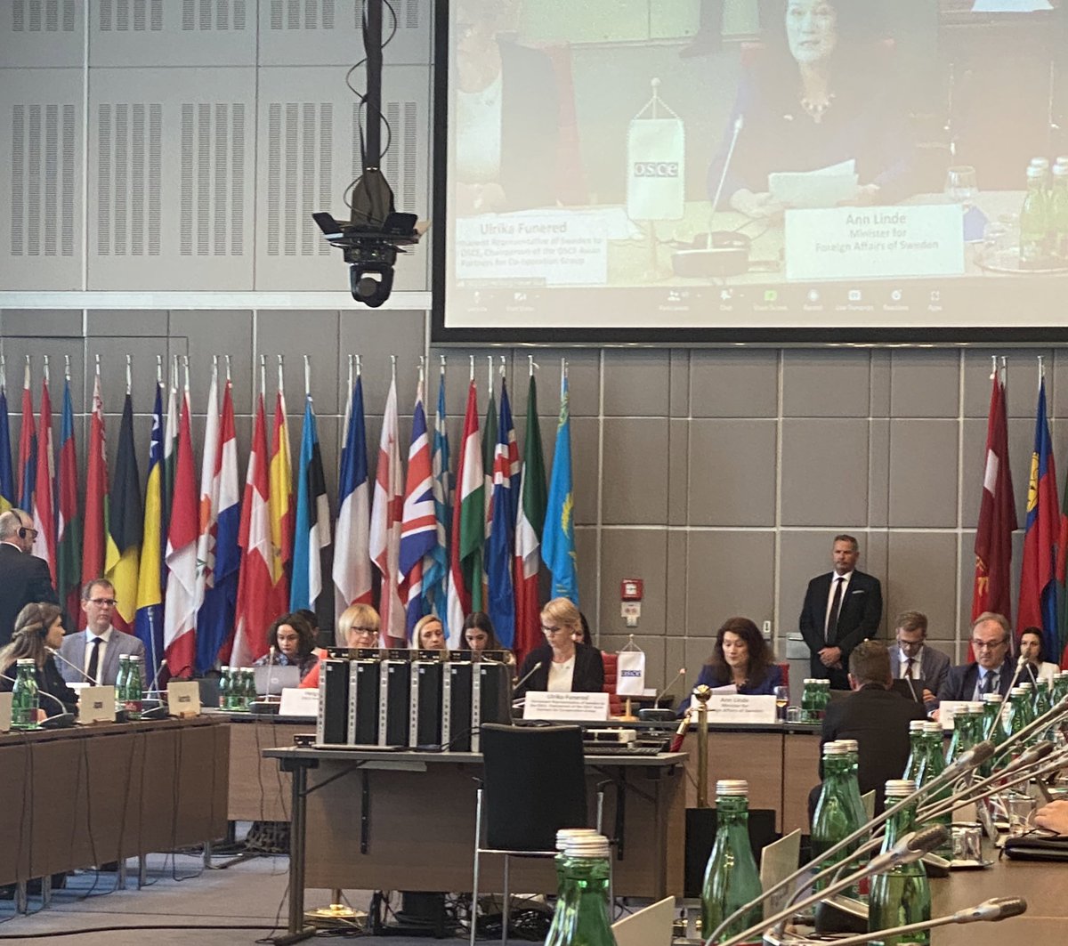GeorgiainAus's tweet photo. #OSCE #AsianConference kicks off today under theme - strengthening security &amp; co-operation for and by all. 

Asian Partnership is an important format providing possibility for all stakeholders 4 sharing experiences and creating synergies across regions https://t.co/c907e1pNJP