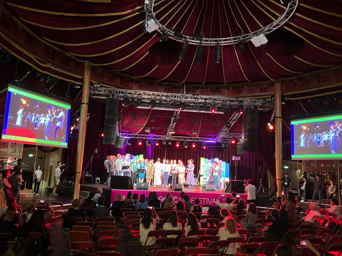 KAIROS_URBACT's tweet photo. After an evening that perfectly matched the expertise of relevant urban practioners with great music, now back for a full day of interaction and exchange. 

#URBACTfest #URBACT #kairosurbact https://t.co/OFRUjNtF9j