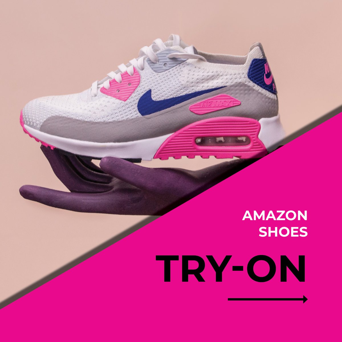 pinkfrog_io's tweet photo. Buying shoes online is about to get way easier and fun.

Thanks to Amazon Try-On and its Augmented Reality tool. 
Check it yourself downloading the Amazon app

Follow us to learn more about crypto and spread the word to your friends who are interested in this world!
@pinkfrog_io https://t.co/5rTToTeq9r