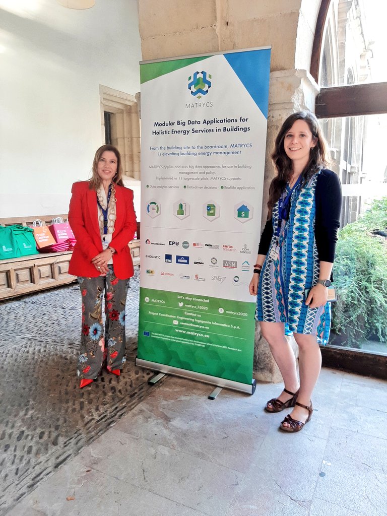 alivb1's tweet photo. we at @CARTIFCT together with @Veolia are glad to introduce @matrycs_h2020 project in the Energy Event @EnergiaJCyL &amp; @Fedarene and provide our experience on how data on energy performance of buildings can accelerate EU renovation wave #EPC #BuildingRenovatiom #DataHarmonisation https://t.co/KlkbJIsyzY