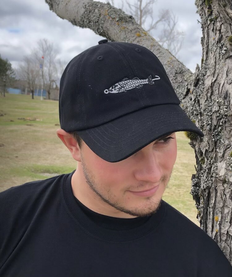 NLDogCompany's tweet photo. Our Jigger ball caps are made in 🇨🇦 with 100% organic cotton. They have an adjustable fit for all to enjoy. PopUp this Sat 1-4pm next to Friends lounge in Gander. A great Father’s Day gift #supportlocal #ganderite #smallbiz #ComeHomeNL https://t.co/RA5qLczO9z