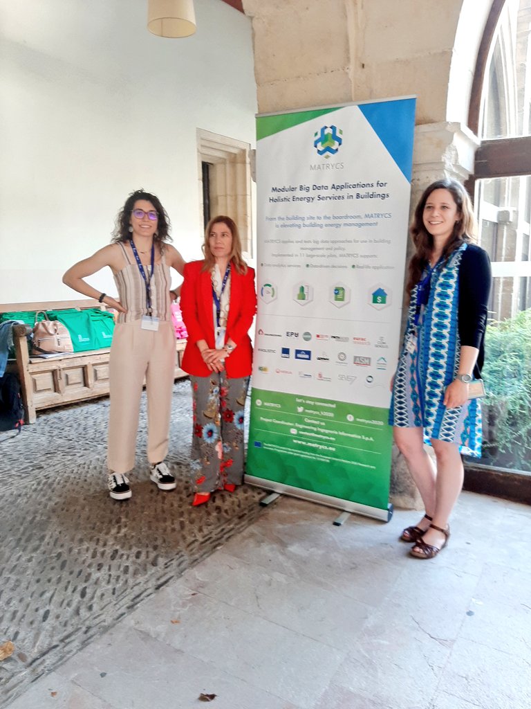 alivb1's tweet photo. we at @CARTIFCT together with @Veolia are glad to introduce @matrycs_h2020 project in the Energy Event @EnergiaJCyL &amp; @Fedarene and provide our experience on how data on energy performance of buildings can accelerate EU renovation wave #EPC #BuildingRenovatiom #DataHarmonisation https://t.co/KlkbJIsyzY