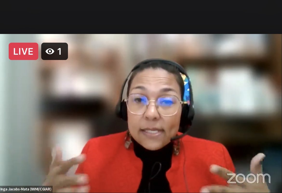 FANRPAN's tweet photo. Great conversations ongoing on the #TISAProject webinar.
Watch live on our Facebook page: https://t.co/p86i0DAS0a
#irrigation #FANRPAN https://t.co/GmvifrLeVY