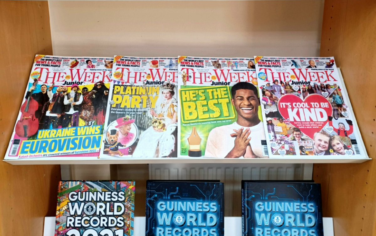 LibraryRc's tweet photo. Younger students looking for facts, news, games and competitions can now come to the library to read the latest issues of @theweekjunior
#libraries #lovetoread #education @RiddlesdownC https://t.co/vXyxUwSCiR