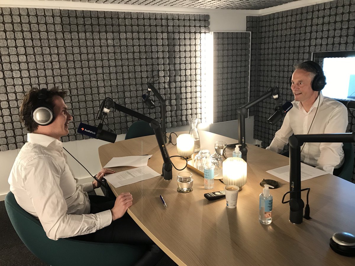 De laatste opnames voor de podcast serie De kracht van staal met #nrcxtr over Energietransitie met ⁦<a href="/olofvdgaag/">Olof van der Gaag</a>⁩ van ⁦<a href="/nvde/">NVDE</a>⁩