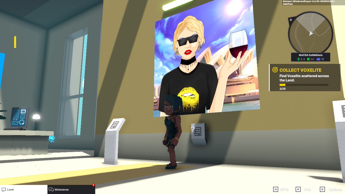 JaksomSem's tweet photo. @TheSandboxGame @MOCDA_ I just participated in the #TheSandbox weekly contest for a chance to win 200 mSAND! Here is my favorite piece from the exhibition, check out my screenshot below!
👇 https://t.co/g6jZbyNL9l