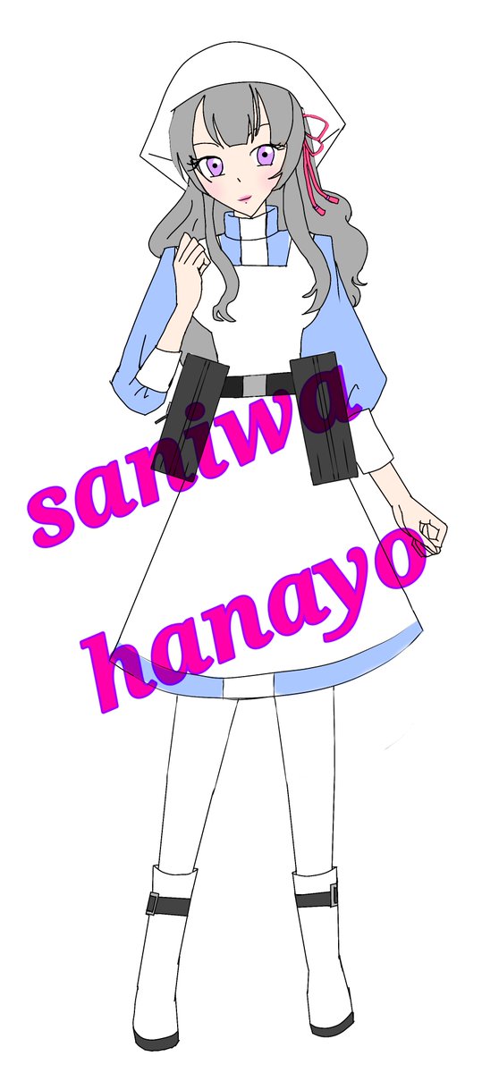 galsaniwahanayo's tweet photo. #saniwaoc #งานประชุมซานิวะ ลองแบบที่คิดว่าเข้าท่าที่สุดแล้ว กับชุดนร.พยาบาลของรร.ในสังกัดซานิวะ(เซ็ตติ้งเอาเองอีกแล้ว//ฮา ) สีผมก็เปลี่ยนเป็นโทนบลอนด์เทา ปกติจะปล่อยผมแต่ถ้าทำงานจะรวบหรือมวยผมไว้//คะเซ็นน่าจะซับน้ำตา ในที่สุดซานิวะก็เป็นผู้เป็นคนเสียที https://t.co/7dO3ULcAUk