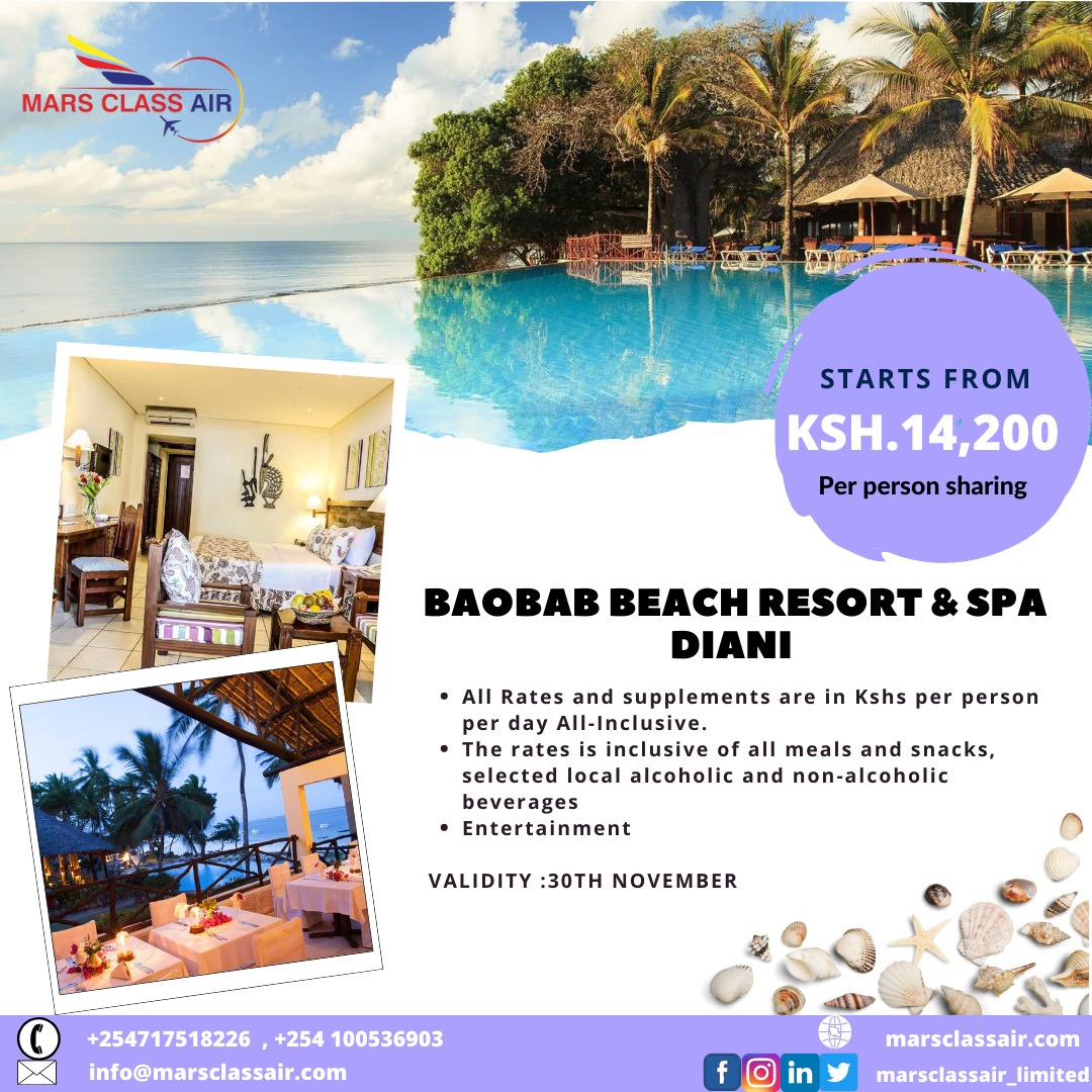 Marsclassairltd's tweet photo. Our specialists would love to help you.
CALL US TODAY!!!
:+254717518226
+254 100536903
info@marsclassair.com
Wilson Airport , Nairobi
#traveltheworld #traveling #toursandtravels #travelandtoursagency#flightbooking #flights #flight #flightticketing #FlightTicketBooking https://t.co/ibChX5UBW8