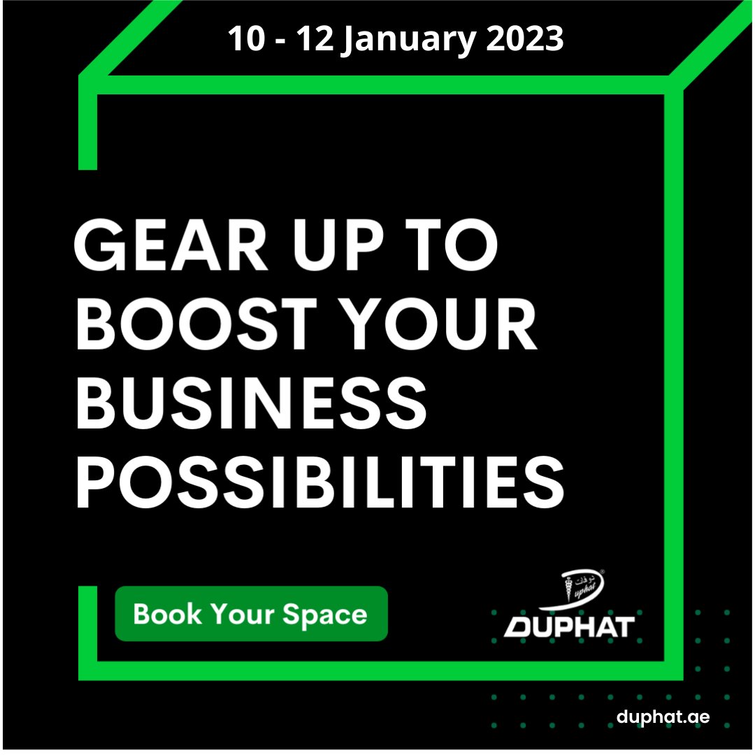 DUPHAT_UAE's tweet photo. Your Business platform for the MEA region!!
Exhibit alongside the top 100 global pharma brands
Book Your Space Now - https://t.co/GKKx1xjFLx
#pharmabrands #pharmamanufacturer #pharmaplants https://t.co/QyxlqJhIuv