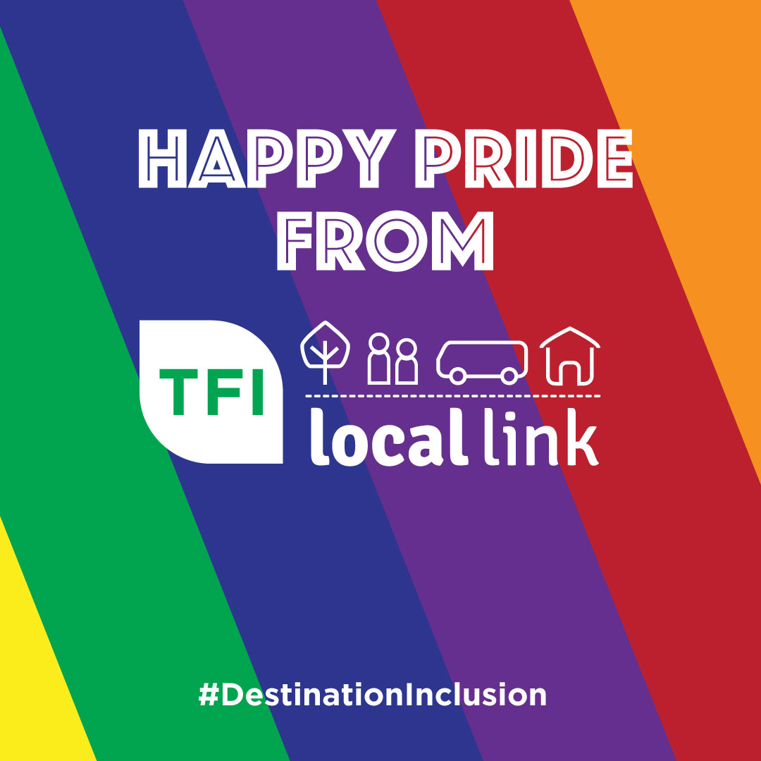LocalLinkTipp's tweet photo. June is Pride month &amp; the NTA is committed to promoting equality &amp; diversity to all members of society. No matter where you've been or where you're coming from this is one journey you should never have to take alone.
@TFIUpdates wishes our staff and passengers a Happy #PrideMonth https://t.co/109QBaLDaw