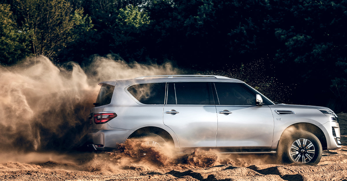 nissanza's tweet photo. It’s midweek. Feeling sluggish and slow. But your #NissanPatrol isn't. With its powerful engine and luxury interior it has more than enough umph to get you through the week, and enough style to let you enjoy your weekend. #OverthrowOrdinary Discover More: https://t.co/CfykoDejHQ https://t.co/4rzTPSumbJ