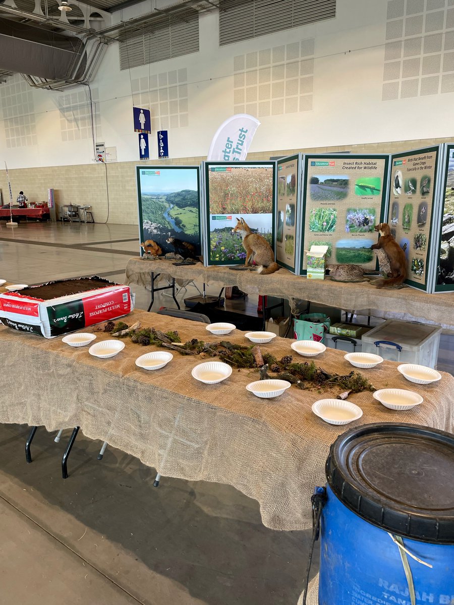 Out &amp; about again, this time at Harrogate for the Yorkshire A.S. Countryside days 14th /15th June. Can't see that bale of compost looking like that after two days planting by the children.
