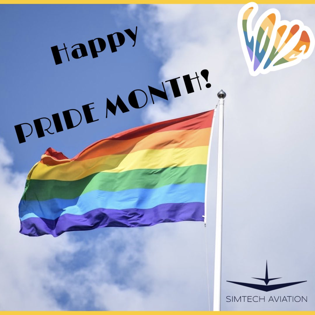 SimtechAviation's tweet image. “It takes courage to grow up and become who you really are. “

                                                                               – E.E. Cummings

Celebrate and support! Be loud and be proud! 

Happy Pride Month!!

Your Simtech Team 🏳️‍🌈❤️