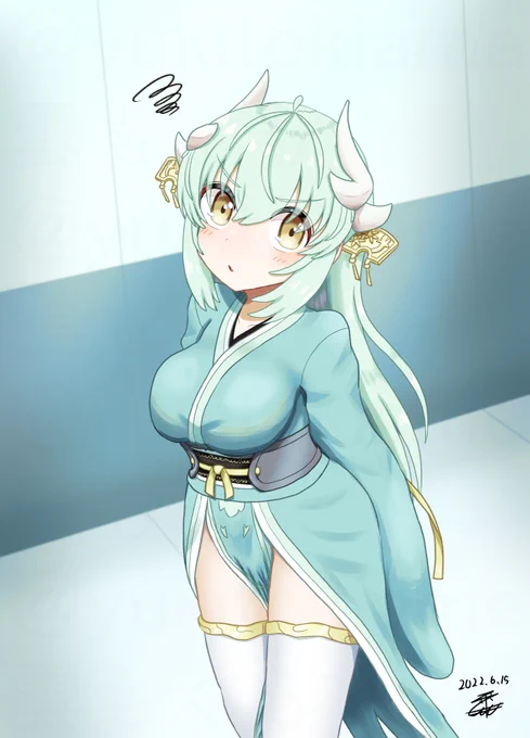 きよひー「ますたぁ、最近、寝てばかりですけど、青りんご栽培もサボってませんか?」
#FGO  #清姫 