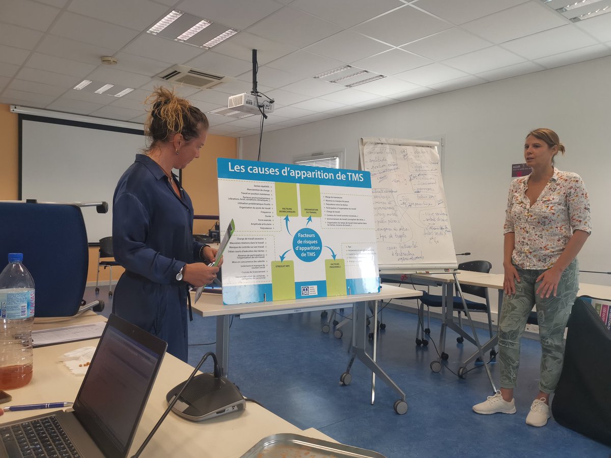 L'Acap en accompagnement par le service prévention de la MSA Provence Azur, méthode TMSA *Trouvons Mes Solutions Adaptées*. #prevention et #QVCT Maîtres Mots pour nos supers héros du quotidien💪. Merci à la <a href="/msaprovenceazur/">MSA Provence Azur</a>