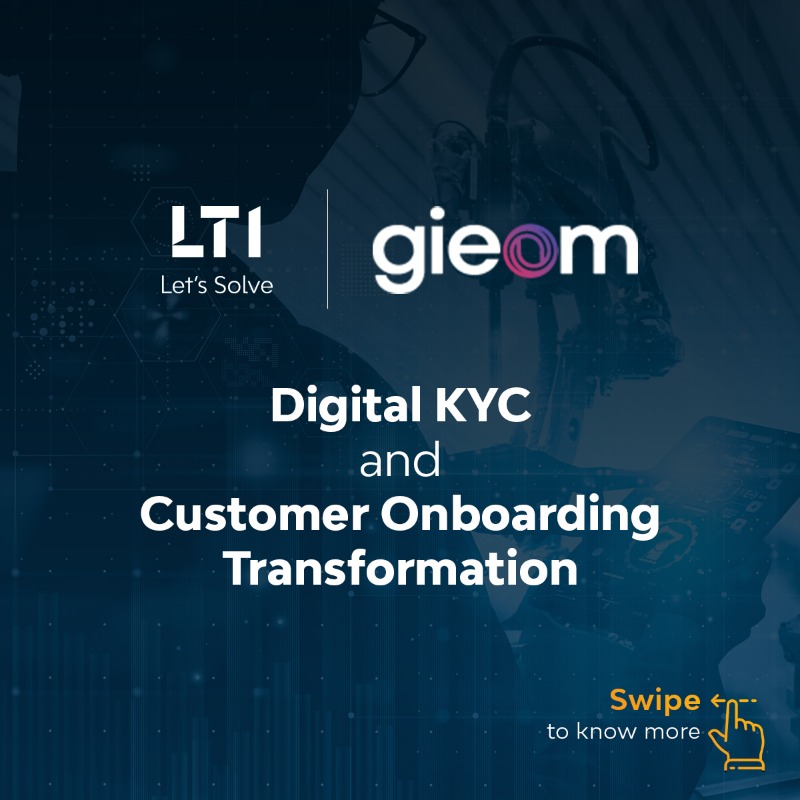 ltm_ofcl's tweet photo. Together, LTI and @Gieom will deliver a unique combination of persona-centric technology, which will enable seamless #digital KYC onboarding for customers. We are prepared to enhance the customer experience with automated AI/ML solutions. Know more https://t.co/ooPUnmhpyj