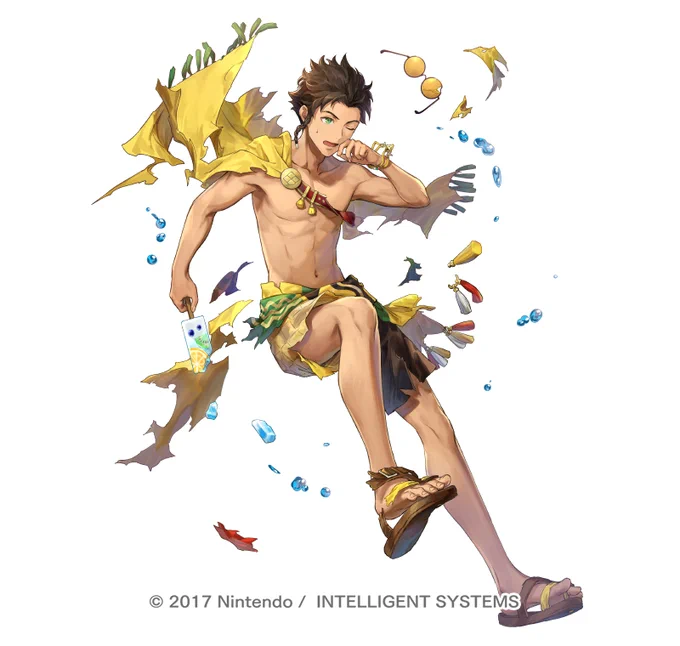 【ファイアーエムブレム ヒーローズ】にて
風花雪月より、「南国の異端児 クロード」を描かせていただきました。よろしくお願いします!
#FEヒーローズ #FEHeroes https://t.co/zYFK6x4b8q 