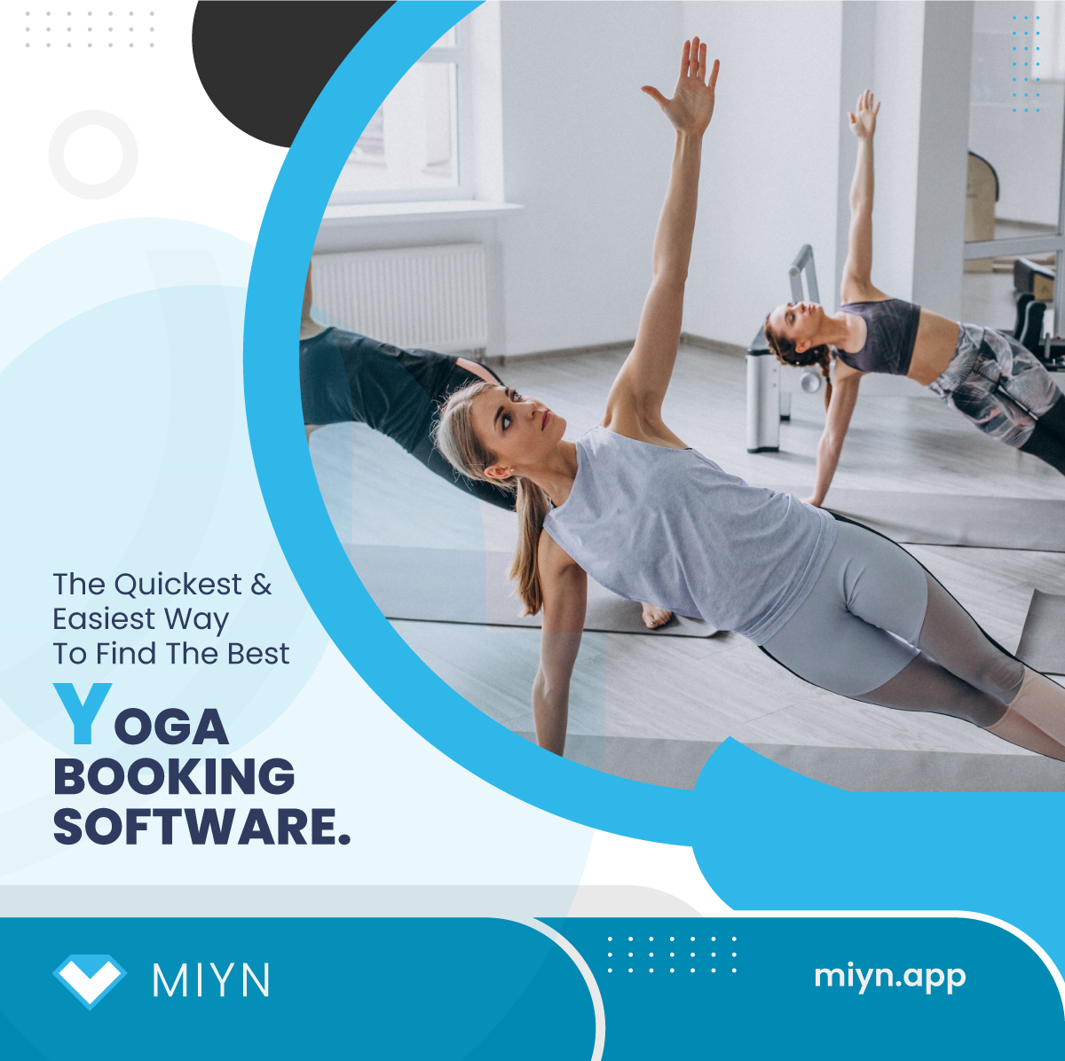 AppMiyn's tweet photo. Well, this was our list of the 9 best yoga booking apps. It can be seen that most of them are limited to certain features.
Contact us at +61477937937
https://t.co/b2Q0vZP6ca
#appointmentbookingapp #OnlineScheduling #freeschedulemaker #MIYN #yogabookingapp #yogabookingsoftwaer https://t.co/AZvm6YT2P5