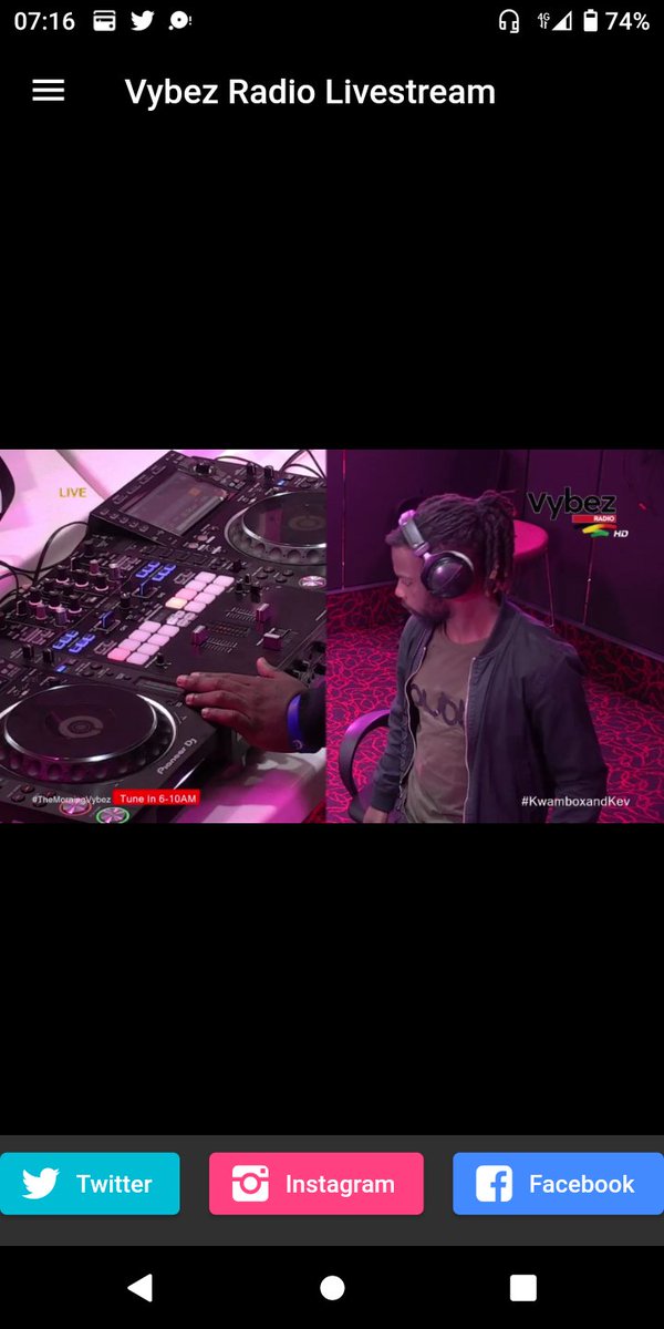 KapapaRas's tweet photo. @VybezRadioKE @alvindubb @ItsKwambox @KevMatara Enjoying the Hottest Breakfast mix Raaaaaaaaaaa
@VybezRadioKE 
@ItsKwambox 
@KevMatara 
@alvindubb 
#KwamboxandKev https://t.co/MvZ5IUJXeJ