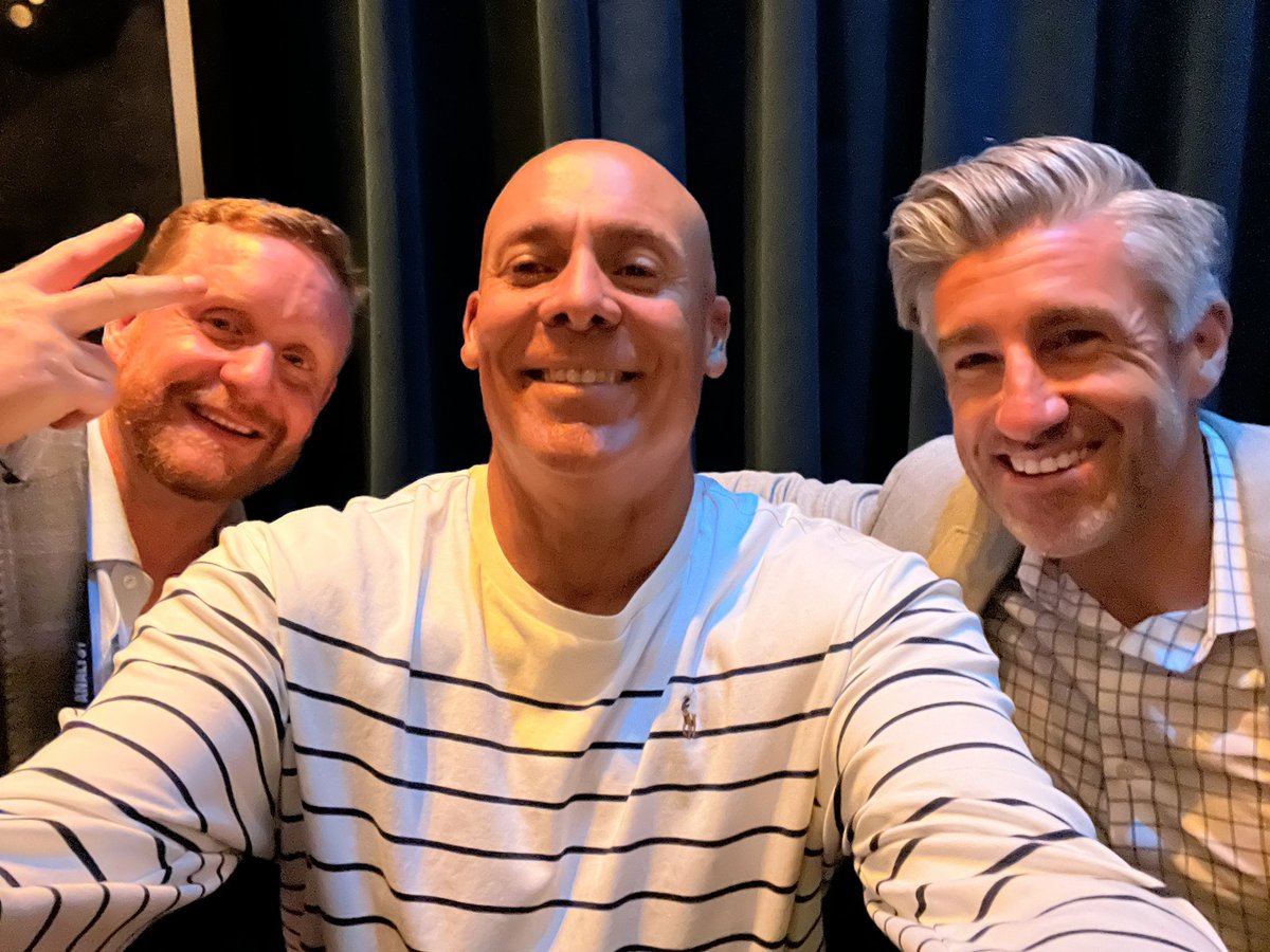 rmota's tweet image. Great spending time with two quality people and talking tech  @CiscoLive #CISCOLive2022 @shaun_mccarthy @bparty