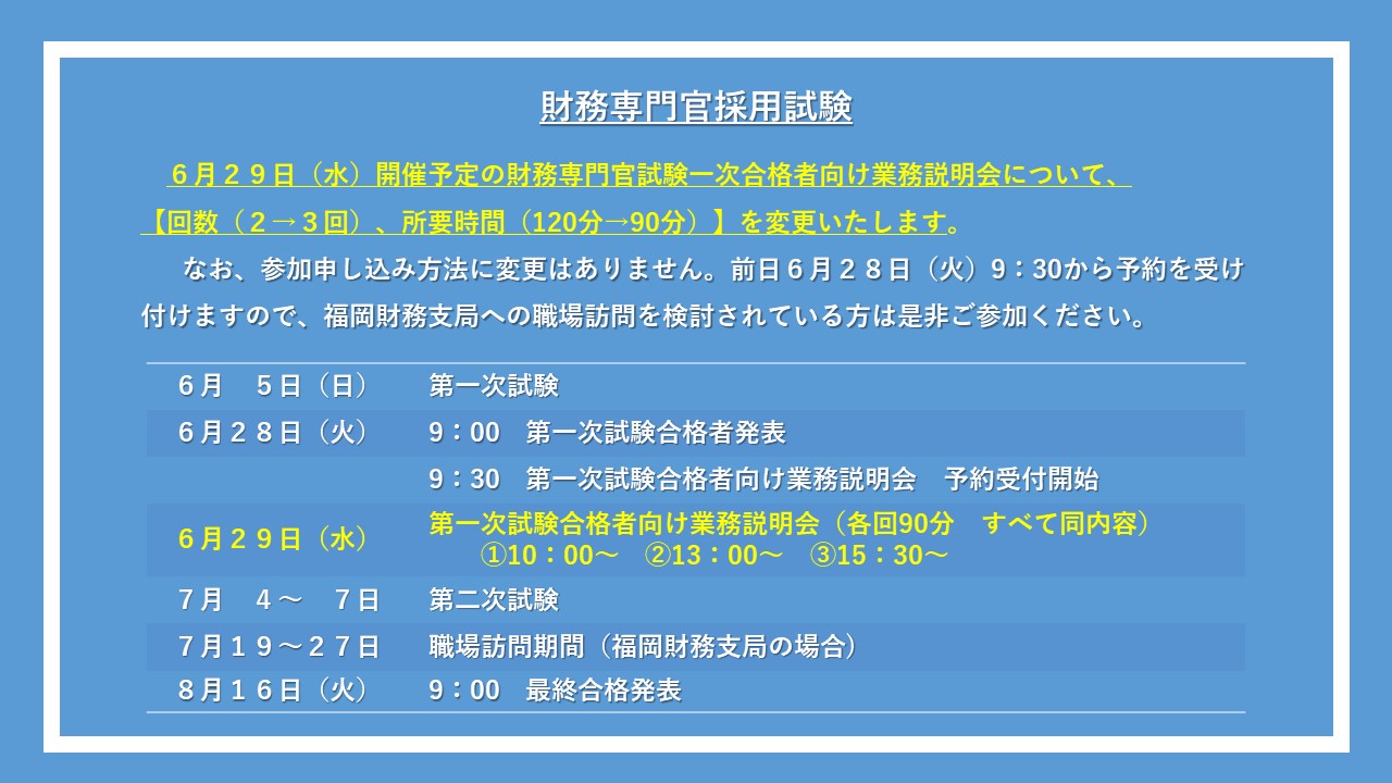 財務省 福岡財務支局 on Twitter 