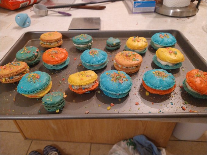 Homemade macarons https://t.co/QLtbUWz3mG<a href="/tag/crunchyroll"class="tags"><span>#crunchyroll</span></a><a href="/tag/evo2023"class="tags"><span>#evo2023</span></a>