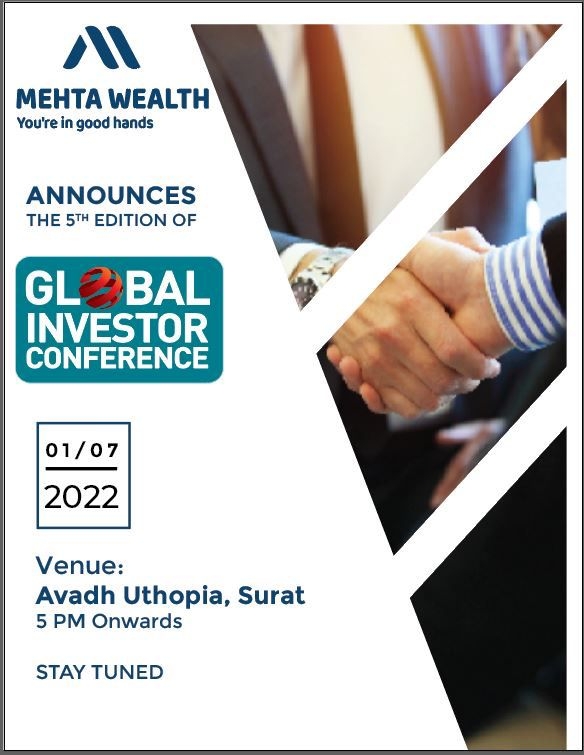 MrKrunalMehta's tweet photo. Global Investor Conference powered by Mehta Wealth is back with its 5th Edition "India Rising : Aspiration to Action"
With a view to take you all through the insightful experience of evolution of Indian Economy with Global effects
Stay tuned for more updates !!
#MFGIC https://t.co/Eco08k5C4Y