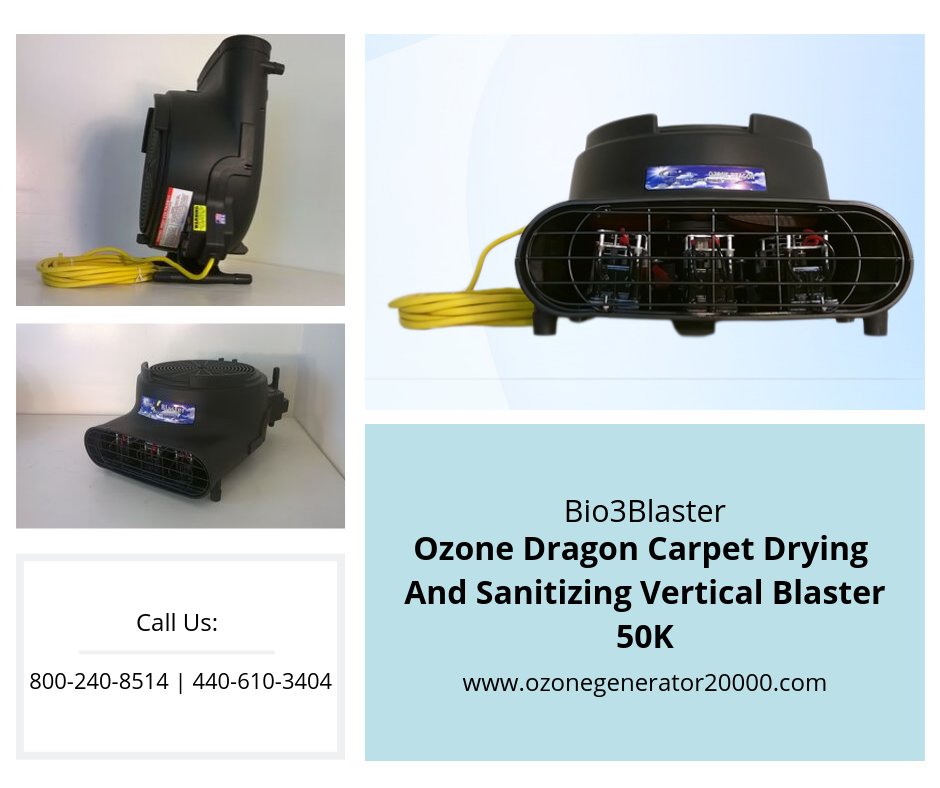Ozone_Generator's tweet photo. Want to get rid of carpet odors caused by the smell of dog and cat and even human urine?
#OzoneDragon Carpet Drying And Sanitizing Vertical Blaster 50k will get the job done for you!
Buy The Product: https://t.co/hGFhAk1hyq
#OzoneGenerator #CarpetDrying #OdorRemoval #Bio3Blaster https://t.co/NC9PNMAMNz