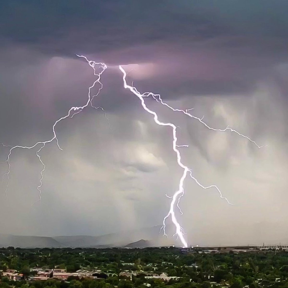 SLCScanner's tweet photo. #OTD2020 #Lightning #SaltLakeCity #Utah #utwx https://t.co/Fe0eJwvlji
