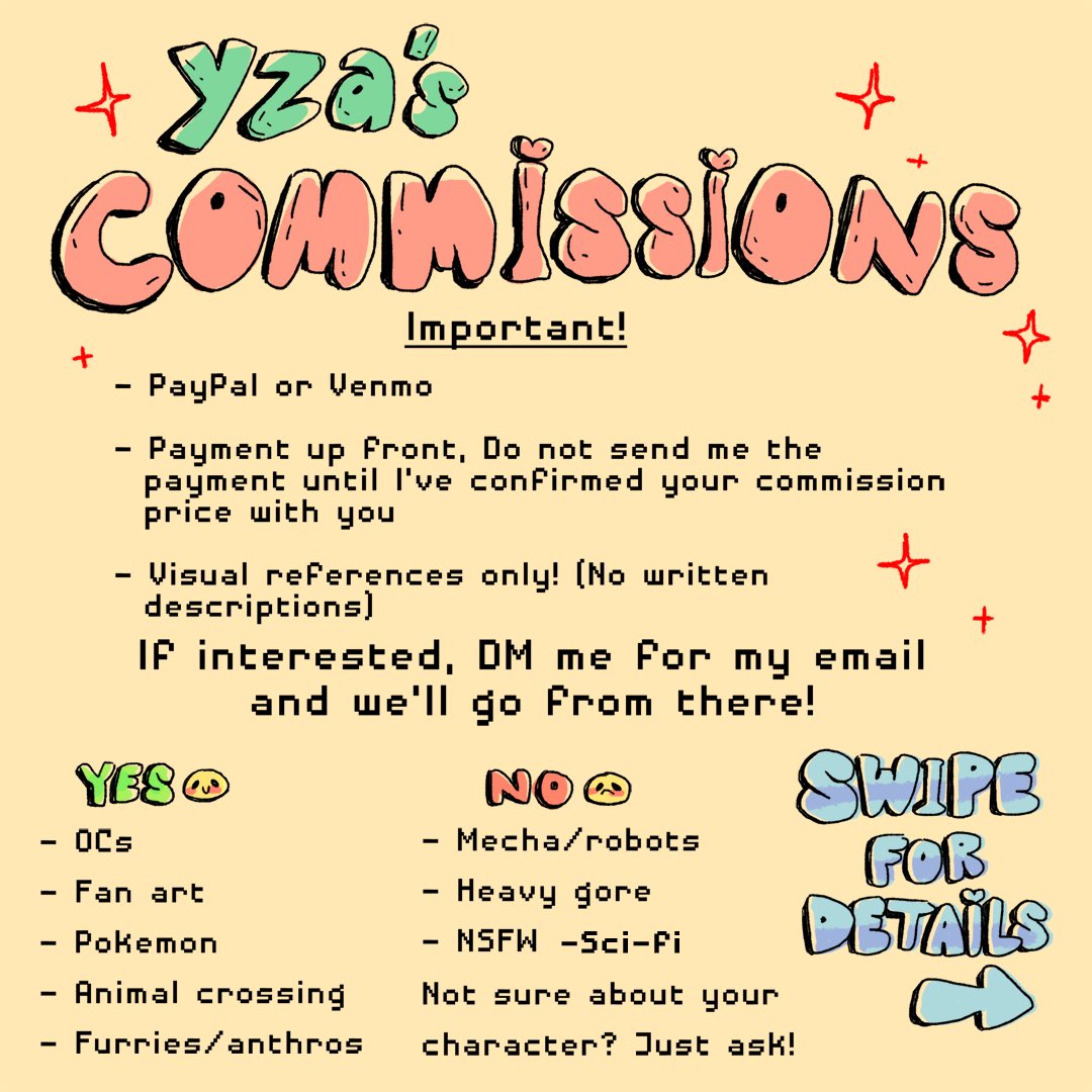 yzagart's tweet photo. my commissions are open!! 🌷reposting bc i don’t know what happen to the original post?? anything helps 💖 please share if you can! retweets appreciated 🧸 https://t.co/kOL33cpj7n