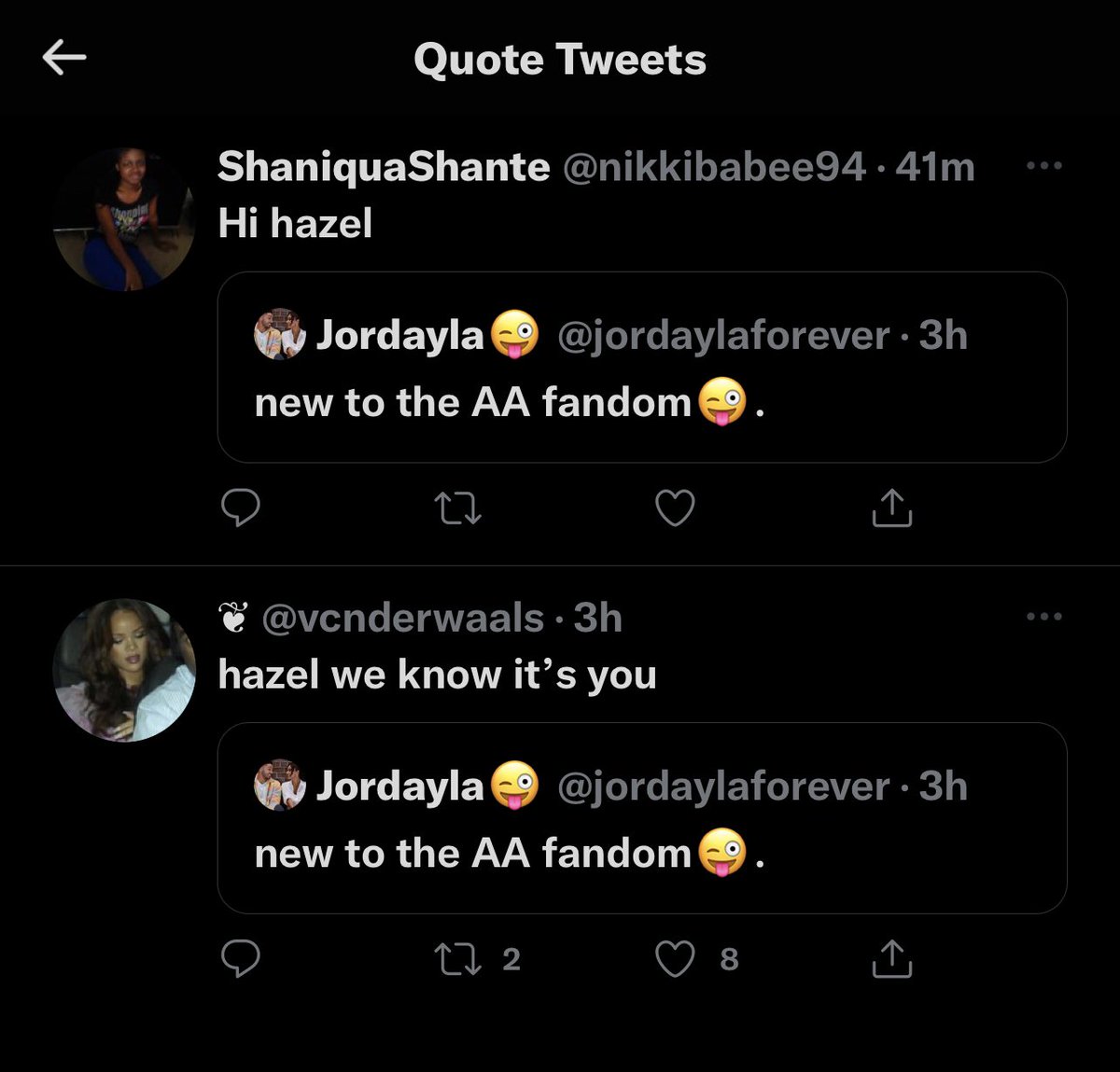 hazelsv_'s tweet photo. I’m just laughing at the stupidity dead ass OBSESSED since when do I type like that? 😂😭chile ANYWAY https://t.co/wqvjOMqIZJ