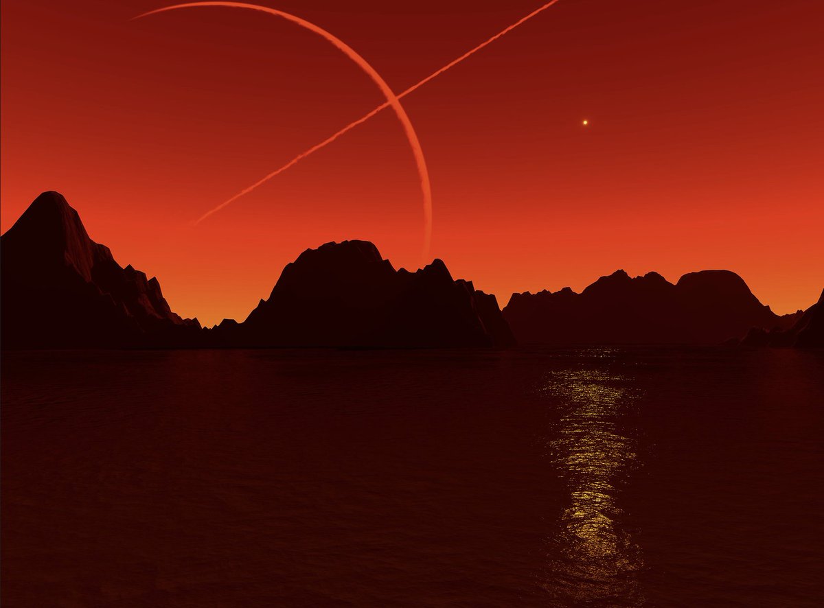 Sofía López (<a href="/sofialomart/">Sofía López</a>) nos sumerge en ambientes de otros mundos a través de su sección #AstroArte. "En esta ocasión, nos acercaremos a uno de los mundos más fascinantes para la historia del arte y las ilustraciones espaciales, Titán".
culturaccosmos.es/titan-batalla-…