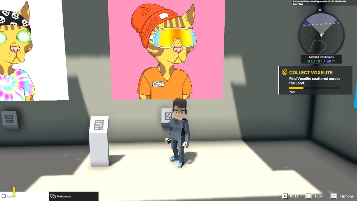 5295aw00's tweet photo. @TheSandboxGame @MOCDA_ I just participated in the #TheSandbox weekly contest for a chance to win 200 mSAND! Here is my favorite piece from the exhibition, check out my screenshot below!
👇 https://t.co/1u4LMiQmUw