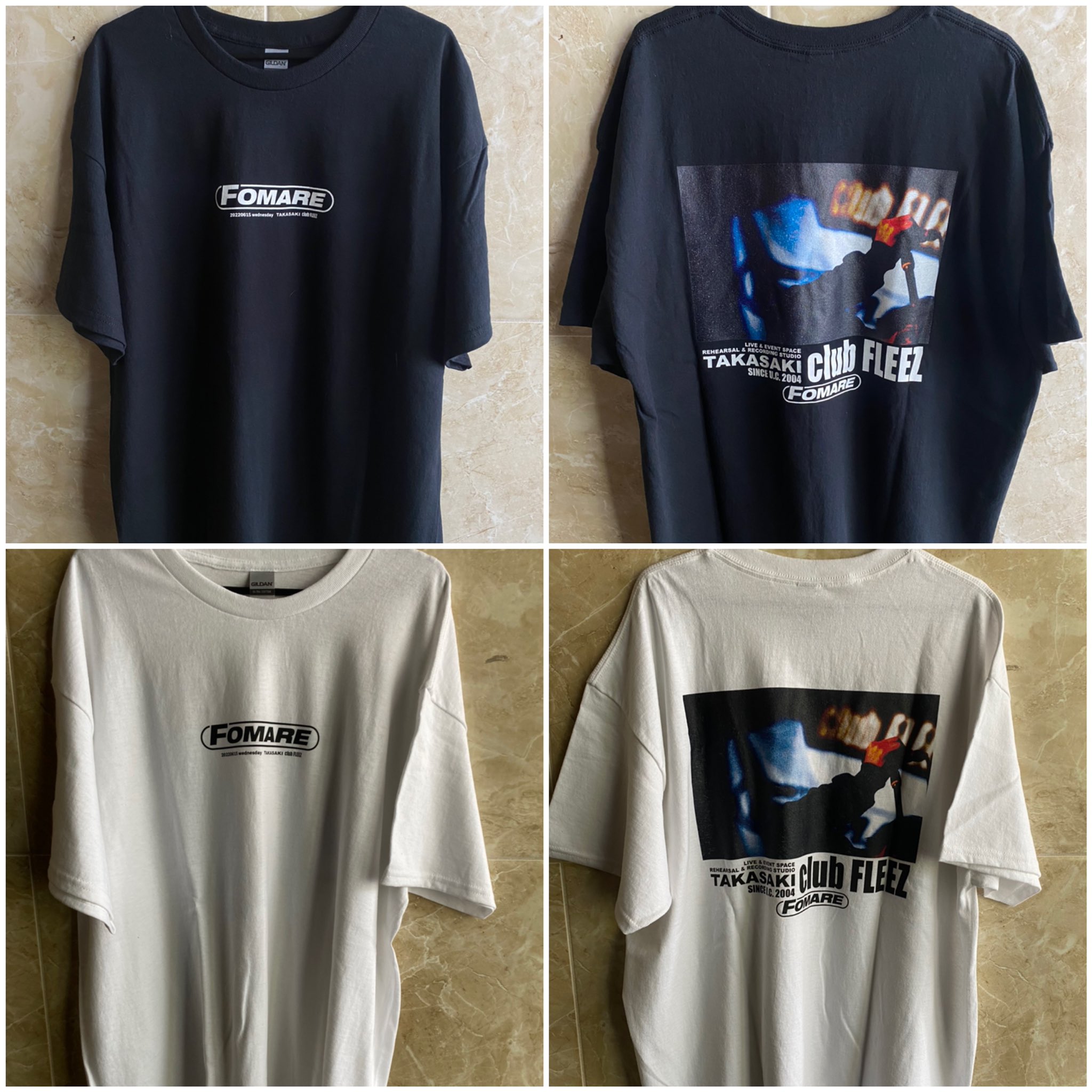 FOMARE Tシャツ（Amazon.co.jp: KUZIRA×FOMARE GANG AGE ツアー