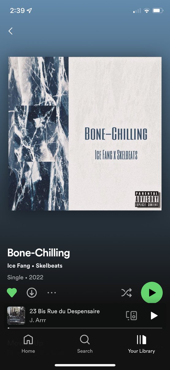 THE SKELETON CREW w JULES CLAY.
BONE-CHILLING w ICE FANG.
Two super dope MCs that really showed up on these projects
Out everywhere for your streaming pleasure
🪦☠️🪦☠️🦴🧊🦴🧊