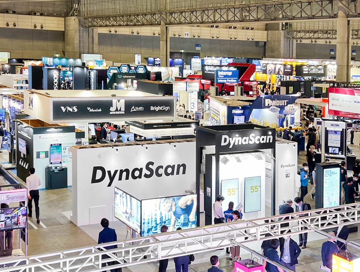 dynascan's tweet photo. Digital Signage Japan #DSJ2022 opens today! We are excited to share our new #highbrightness display solutions with visitors at stand 6M04. Stand by for product demonstrations and images throughout the rest of the week.
#dynascan #デジタルサイネージ #digitalsignage #proav https://t.co/Mq3EAgNEcc