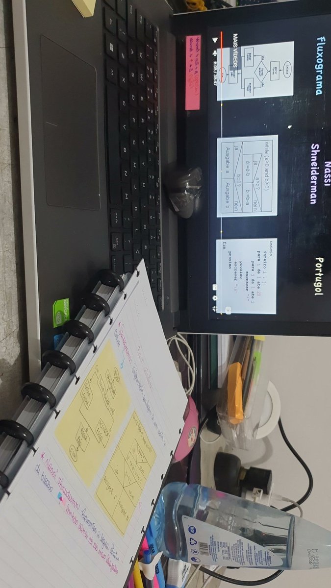 Fearless13_vi's tweet photo. Fiz uma preparação enorme para dar o primeiro passo, e já estou na minha segunda aula de algoritmos, fé no pai que a formação em TI sai. Scrr Deus.  🥲🙏🏻 #cursoemvideo #TI 15.06.22 https://t.co/JIGX5Jkn2E